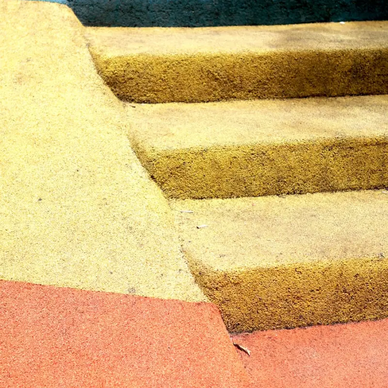 exterior stained floor